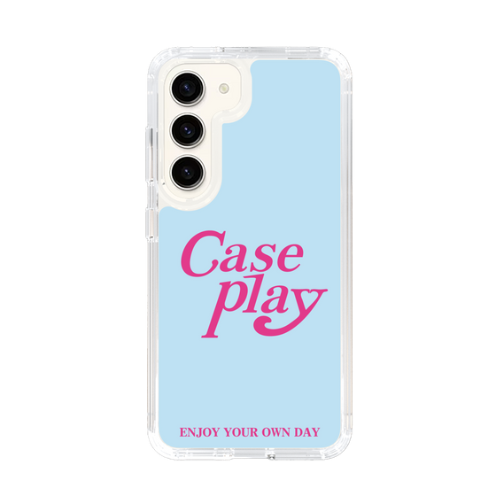 Slim Protection Case［ Original - ENJOY YOUR OWN DAY - Light Blue ］