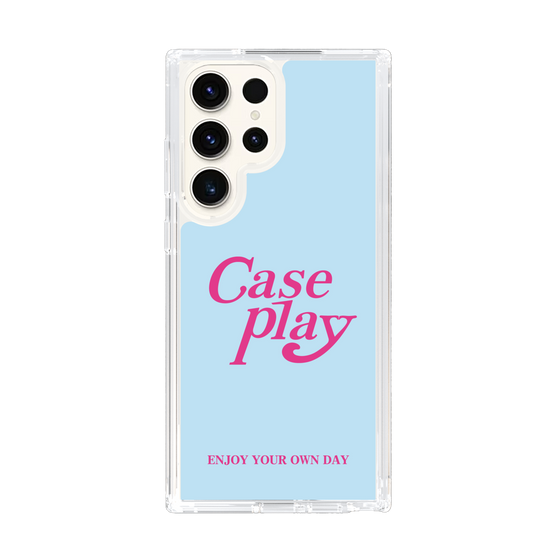 Slim Protection Case［ Original - ENJOY YOUR OWN DAY - Light Blue ］