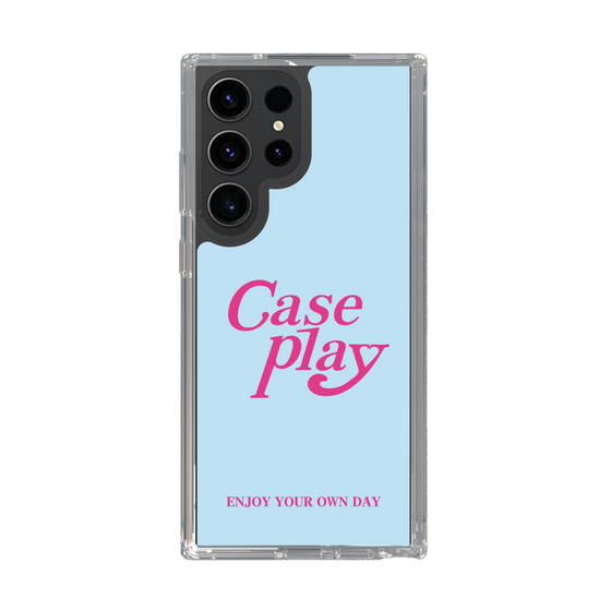 Slim Protection Case［ Original - ENJOY YOUR OWN DAY - Light Blue ］