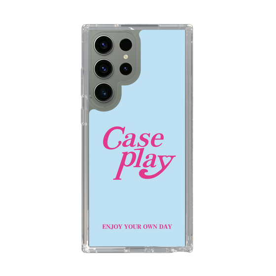 Slim Protection Case［ Original - ENJOY YOUR OWN DAY - Light Blue ］