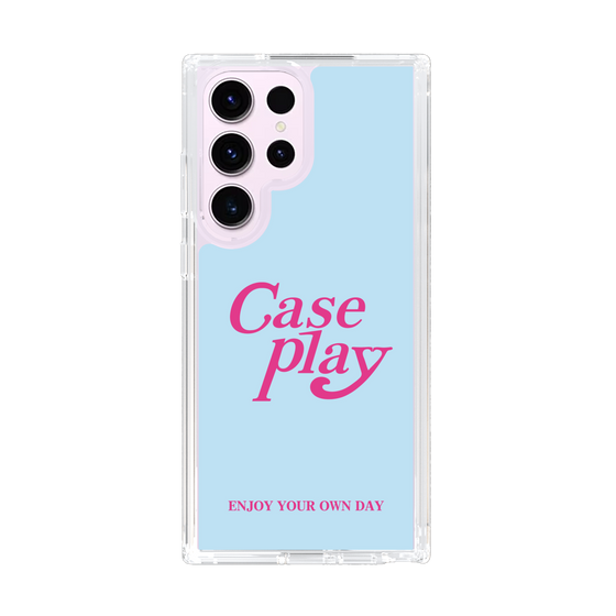 Slim Protection Case［ Original - ENJOY YOUR OWN DAY - Light Blue ］