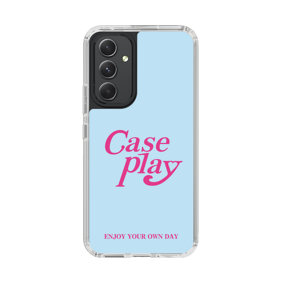 Slim Protection Case［ Original - ENJOY YOUR OWN DAY - Light Blue ］
