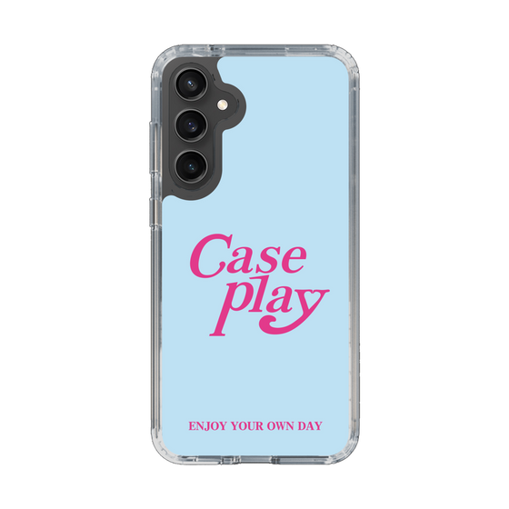 Slim Protection Case［ Original - ENJOY YOUR OWN DAY - Light Blue ］