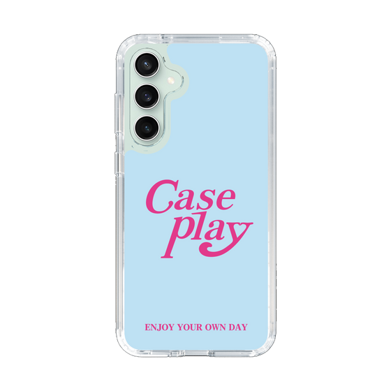 Slim Protection Case［ Original - ENJOY YOUR OWN DAY - Light Blue ］