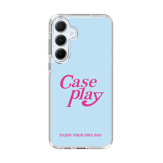 Slim Protection Case［ オリジナル - ENJOY YOUR OWN DAY - ライトブルー ］