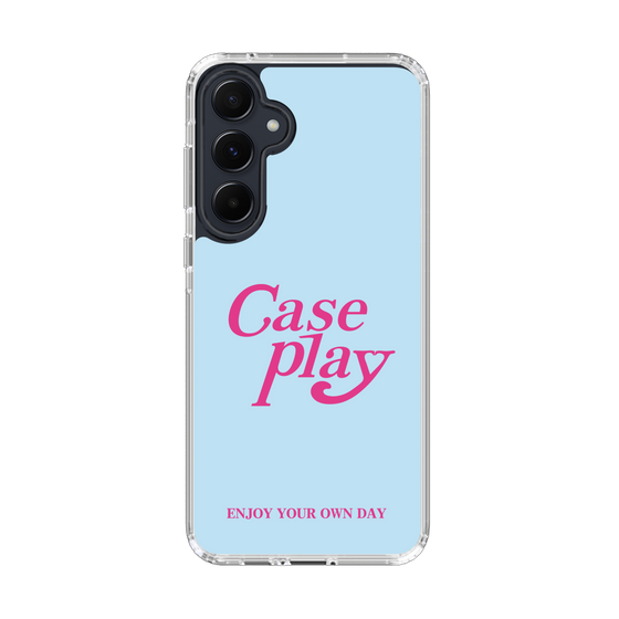 Slim Protection Case［ オリジナル - ENJOY YOUR OWN DAY - ライトブルー ］