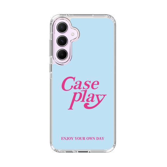 Slim Protection Case［ オリジナル - ENJOY YOUR OWN DAY - ライトブルー ］