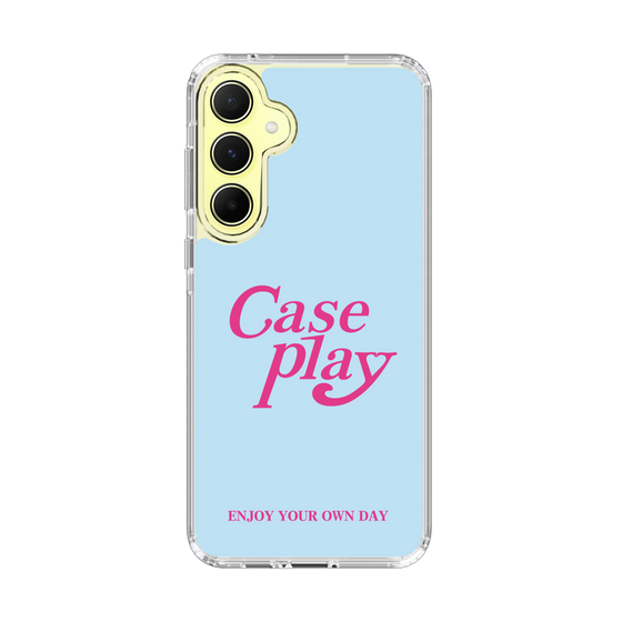 Slim Protection Case［ オリジナル - ENJOY YOUR OWN DAY - ライトブルー ］