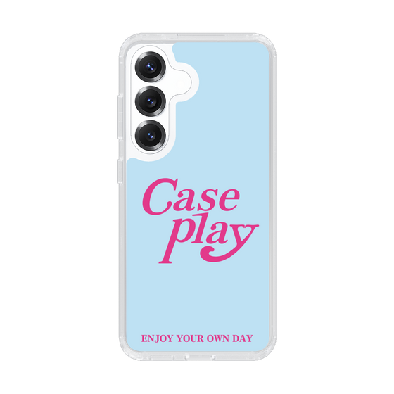 Slim Protection Case［ Original - ENJOY YOUR OWN DAY - Light Blue ］