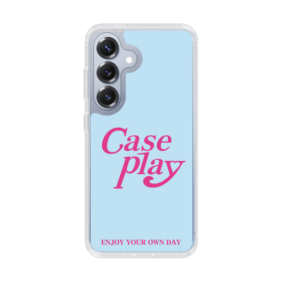 Slim Protection Case［ Original - ENJOY YOUR OWN DAY - Light Blue ］