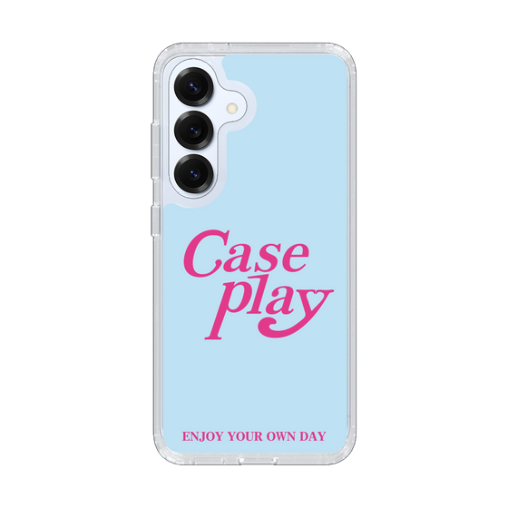 Slim Protection Case［ Original - ENJOY YOUR OWN DAY - Light Blue ］