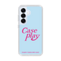 Slim Protection Case［ Original - ENJOY YOUR OWN DAY - Light Blue ］