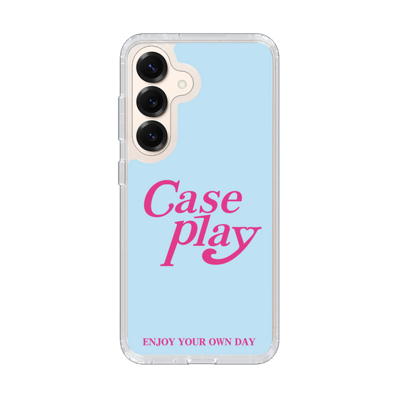 Slim Protection Case［ Original - ENJOY YOUR OWN DAY - Light Blue ］