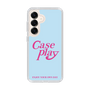 Slim Protection Case［ Original - ENJOY YOUR OWN DAY - Light Blue ］