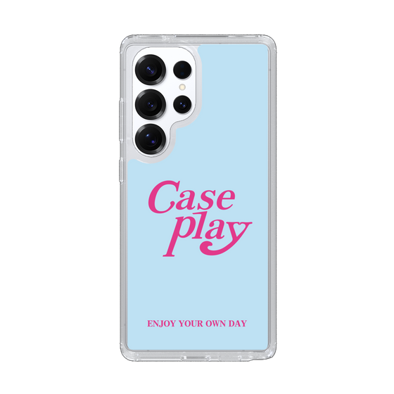 Slim Protection Case［ Original - ENJOY YOUR OWN DAY - Light Blue ］