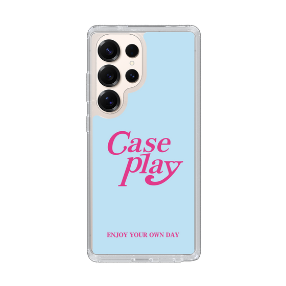 Slim Protection Case［ Original - ENJOY YOUR OWN DAY - Light Blue ］