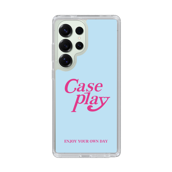 Slim Protection Case［ Original - ENJOY YOUR OWN DAY - Light Blue ］