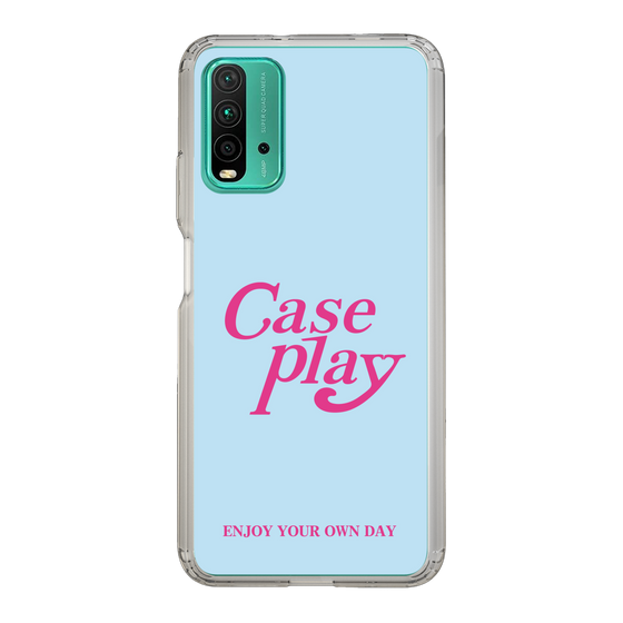 Slim Protection Case［ Original - ENJOY YOUR OWN DAY - Light Blue ］