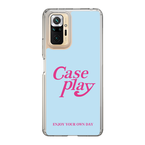 Slim Protection Case［ Original - ENJOY YOUR OWN DAY - Light Blue ］