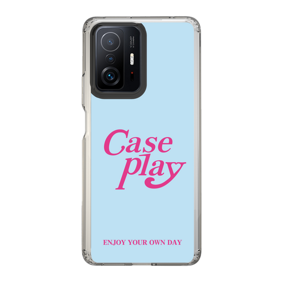 Slim Protection Case［ Original - ENJOY YOUR OWN DAY - Light Blue ］