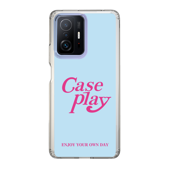 Slim Protection Case［ Original - ENJOY YOUR OWN DAY - Light Blue ］
