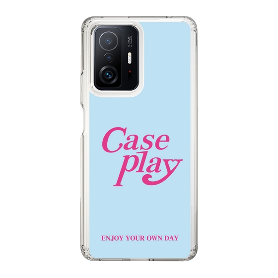 Slim Protection Case［ Original - ENJOY YOUR OWN DAY - Light Blue ］