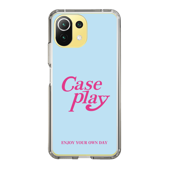 Slim Protection Case［ Original - ENJOY YOUR OWN DAY - Light Blue ］