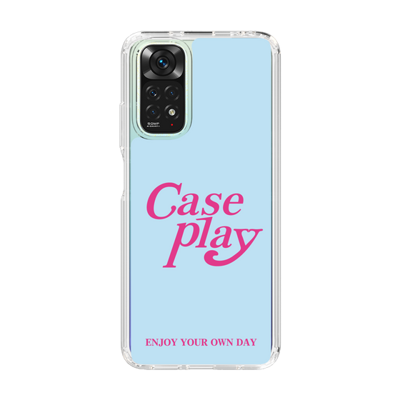 Slim Protection Case［ Original - ENJOY YOUR OWN DAY - Light Blue ］