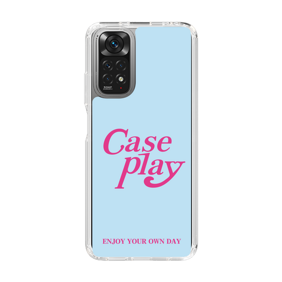 Slim Protection Case［ Original - ENJOY YOUR OWN DAY - Light Blue ］