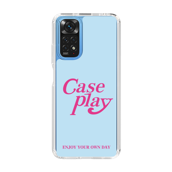 Slim Protection Case［ Original - ENJOY YOUR OWN DAY - Light Blue ］
