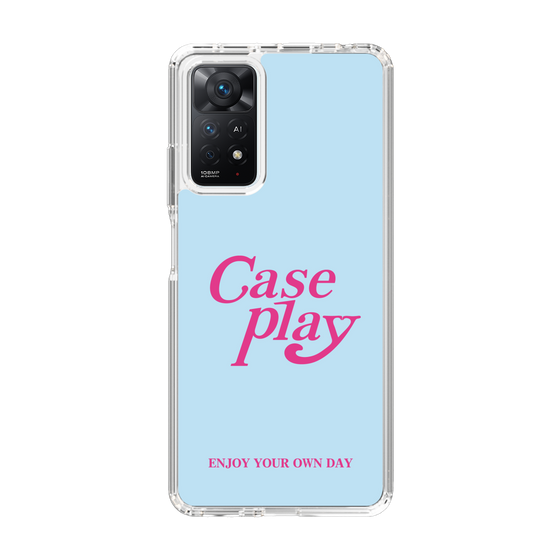 Slim Protection Case［ Original - ENJOY YOUR OWN DAY - Light Blue ］