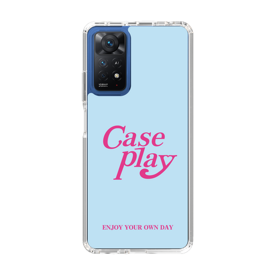 Slim Protection Case［ Original - ENJOY YOUR OWN DAY - Light Blue ］