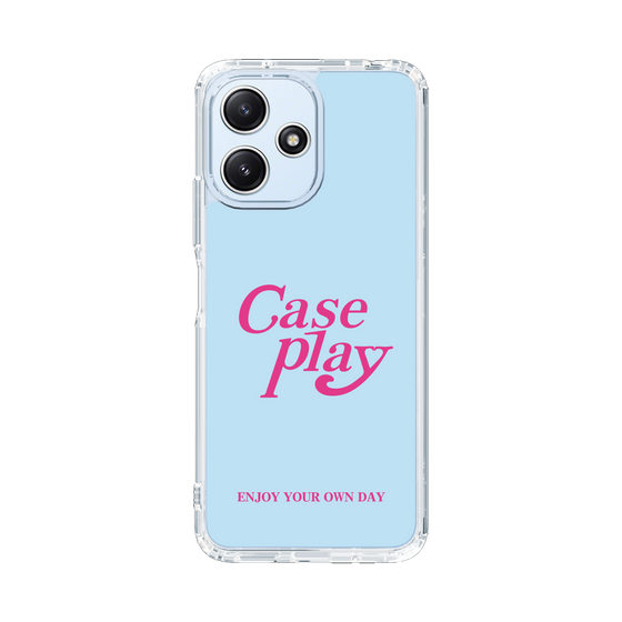 Slim Protection Case［ Original - ENJOY YOUR OWN DAY - Light Blue ］