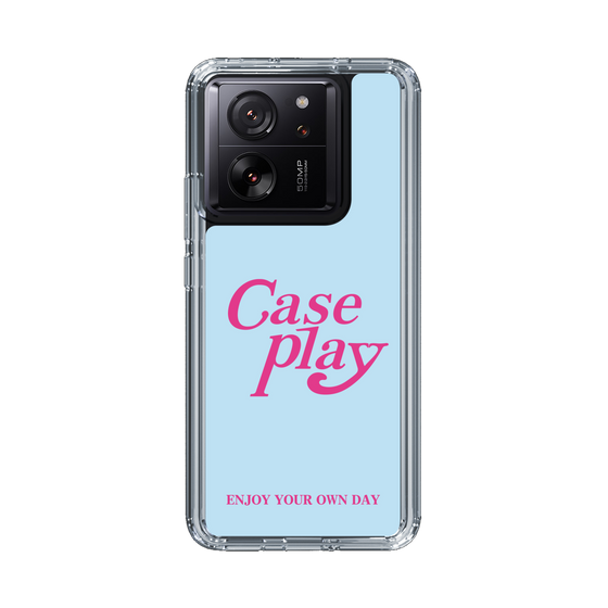 Slim Protection Case［ Original - ENJOY YOUR OWN DAY - Light Blue ］