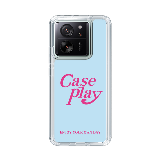 Slim Protection Case［ Original - ENJOY YOUR OWN DAY - Light Blue ］