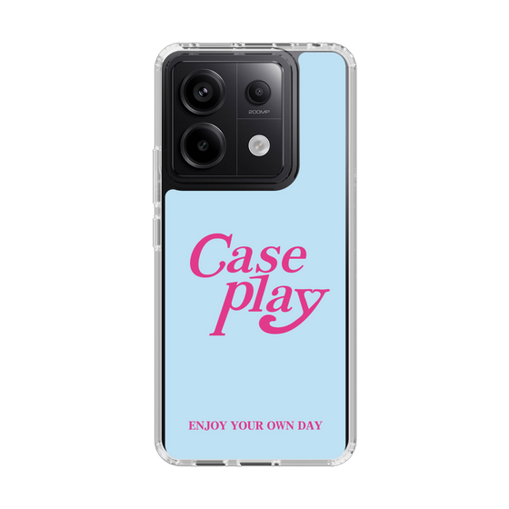 Slim Protection Case［ Original - ENJOY YOUR OWN DAY - Light Blue ］