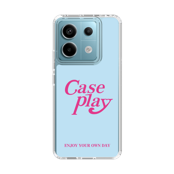 Slim Protection Case［ Original - ENJOY YOUR OWN DAY - Light Blue ］