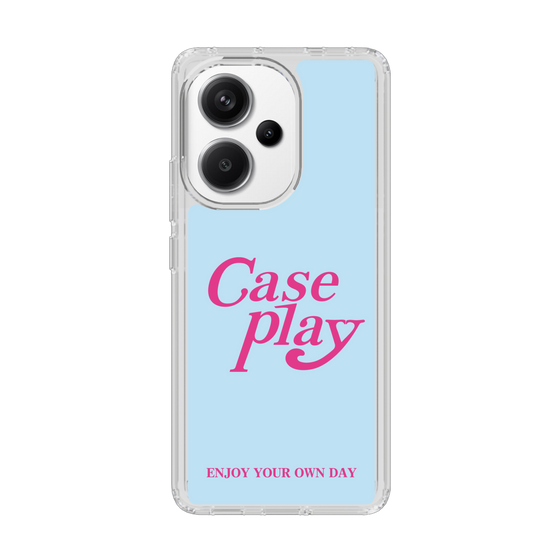 Slim Protection Case［ Original - ENJOY YOUR OWN DAY - Light Blue ］