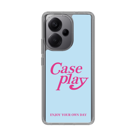 Slim Protection Case［ Original - ENJOY YOUR OWN DAY - Light Blue ］