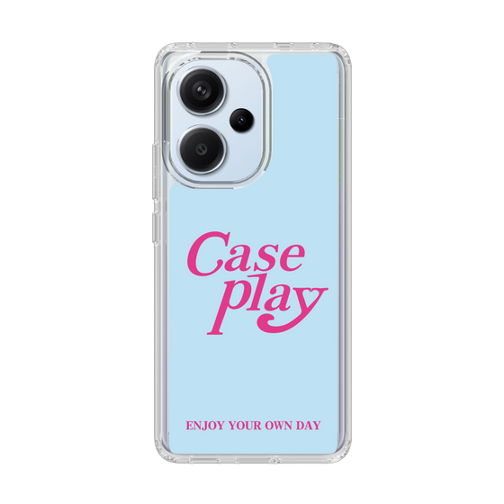 Slim Protection Case［ Original - ENJOY YOUR OWN DAY - Light Blue ］