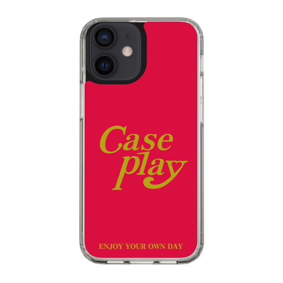 Slim Protection Case［ Original - ENJOY YOUR OWN DAY - Red ］