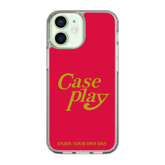Slim Protection Case［ Original - ENJOY YOUR OWN DAY - Red ］