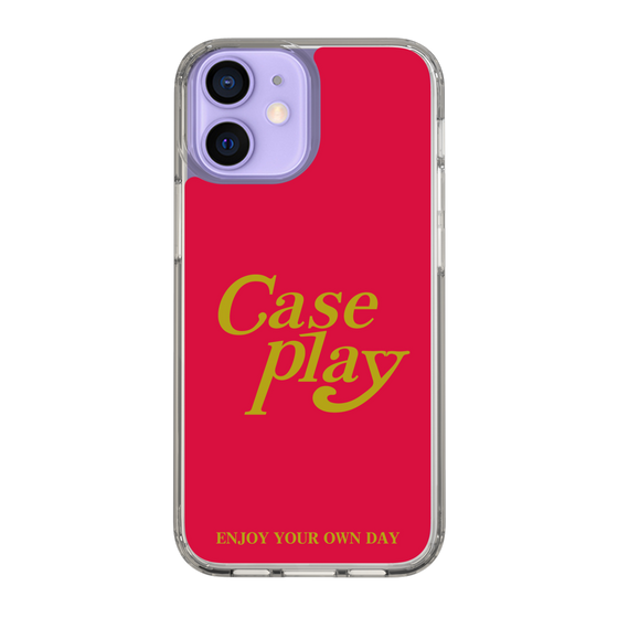 Slim Protection Case［ Original - ENJOY YOUR OWN DAY - Red ］