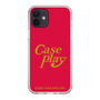 Slim Protection Case［ Original - ENJOY YOUR OWN DAY - Red ］