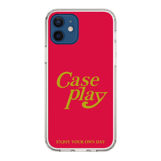 Slim Protection Case［ Original - ENJOY YOUR OWN DAY - Red ］