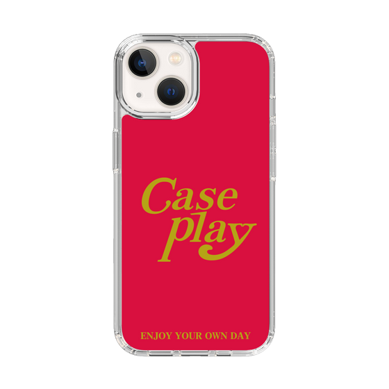 Slim Protection Case［ Original - ENJOY YOUR OWN DAY - Red ］