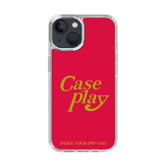 Slim Protection Case［ Original - ENJOY YOUR OWN DAY - Red ］