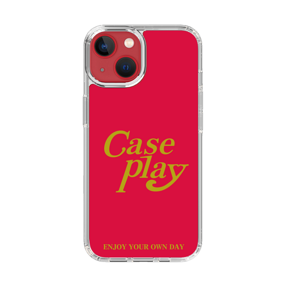 Slim Protection Case［ Original - ENJOY YOUR OWN DAY - Red ］