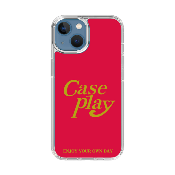 Slim Protection Case［ Original - ENJOY YOUR OWN DAY - Red ］