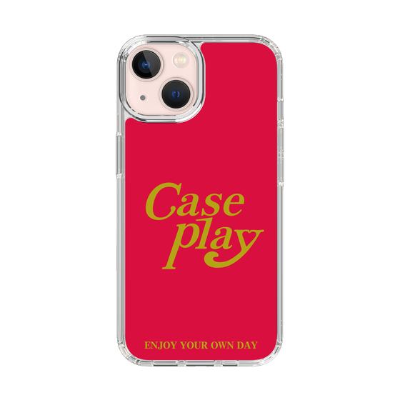 Slim Protection Case［ Original - ENJOY YOUR OWN DAY - Red ］